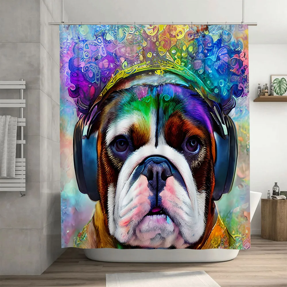 Vibrant Animal Print Shower Cu - Home Bathroom Decor Ideas บทวิจารณ์และราคา