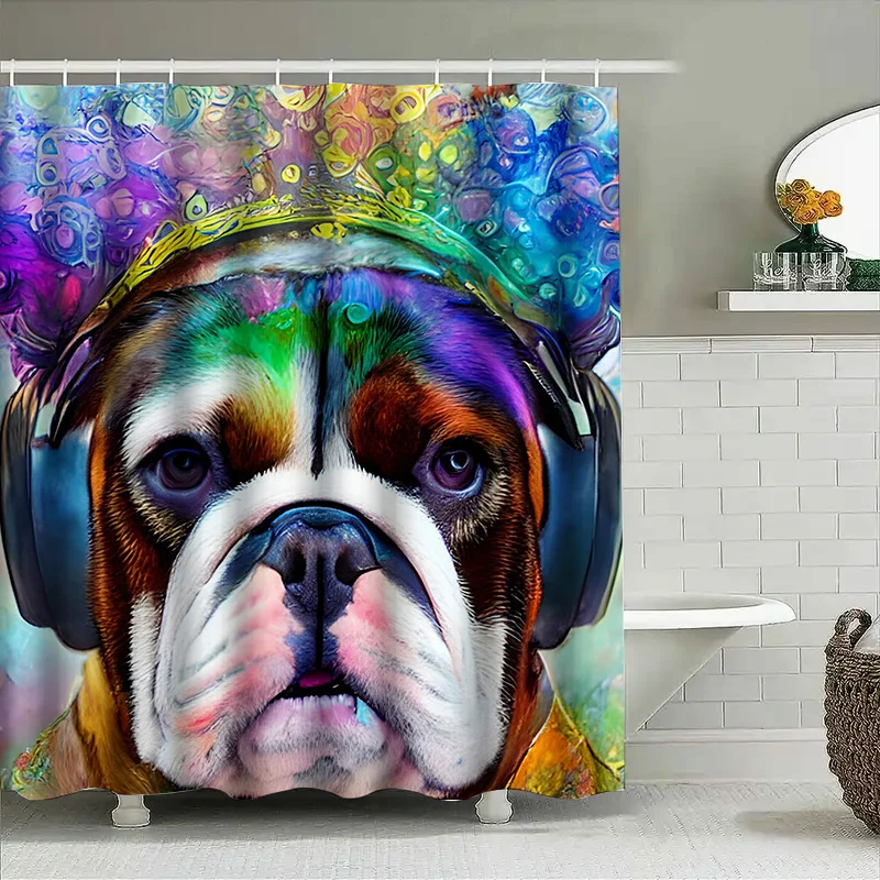 Vibrant Animal Print Shower Cu - Home Bathroom Decor Ideas บทวิจารณ์และราคา