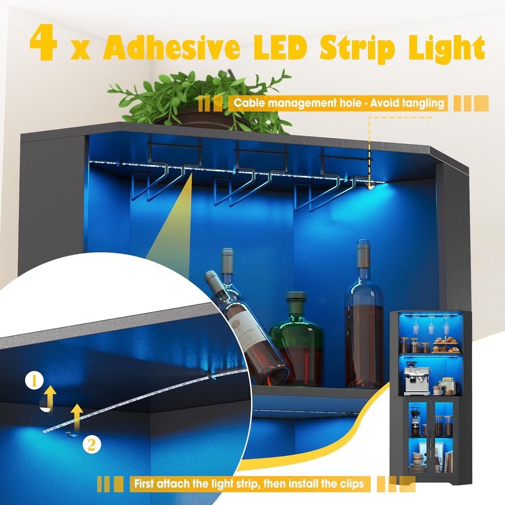 65 Tall LED-Illuminated Bar Ca - Home & Bathroom Building Products Pte Ltd บทวิจารณ์และราคา
