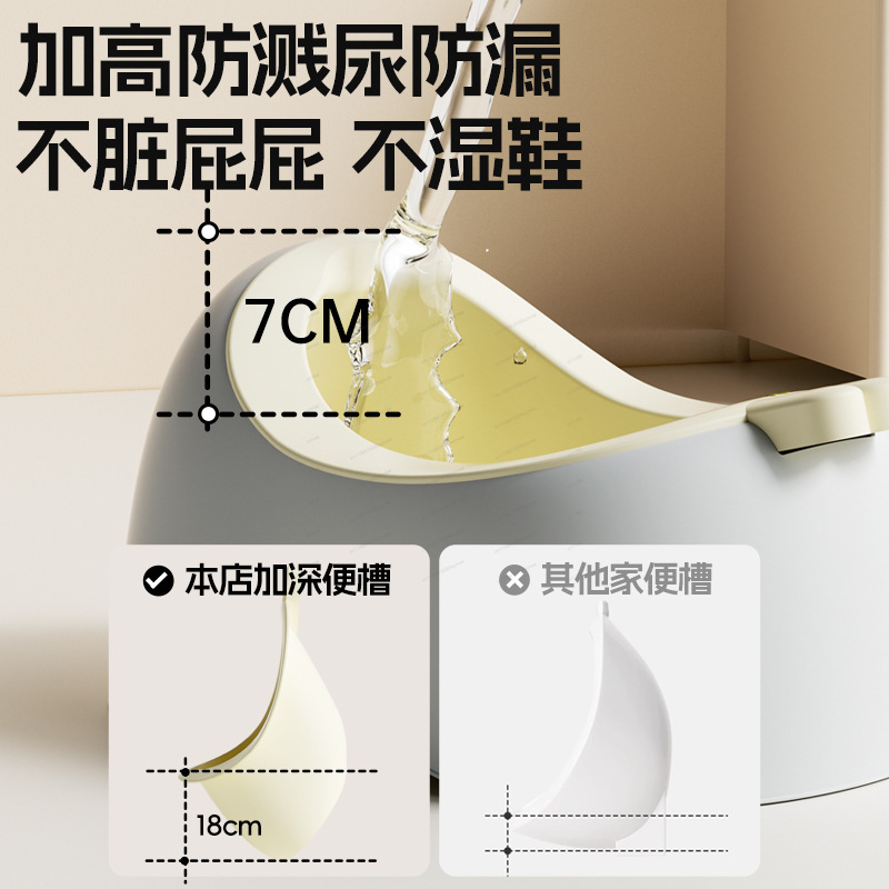 Wall‑Mounted Baby Urinal Potty - Home Bathroom Urinal บทวิจารณ์และราคา