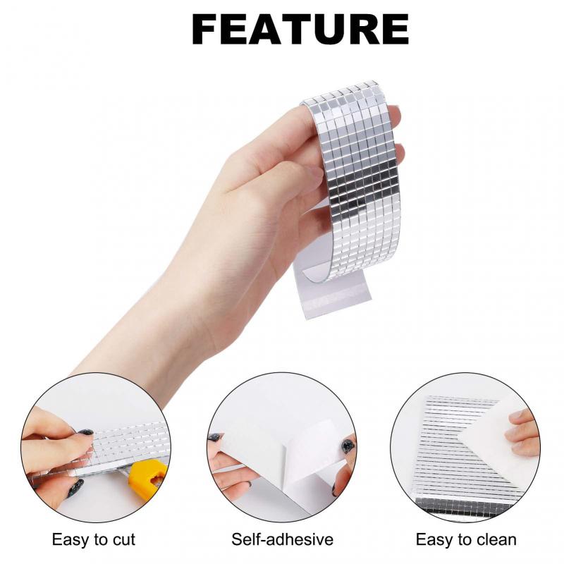 Self-Adhesive Real Glass Craft - Bathroom Home Improvement บทวิจารณ์และราคา