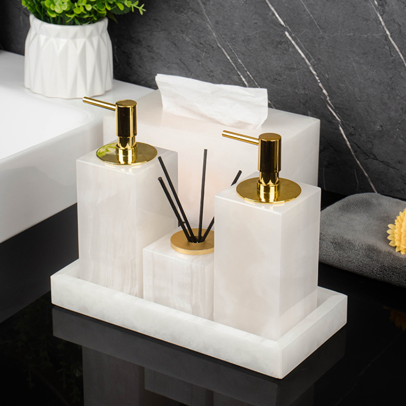 1pc Marble Toiletries Separate - Zara Home Bathroom Set บทวิจารณ์และราคา