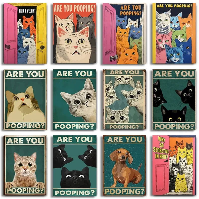 Are You Pooping Posters Bathro - Home Bathroom Pictures บทวิจารณ์และราคา
