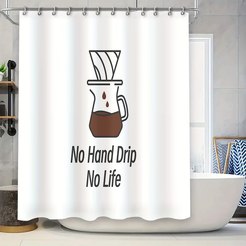 Coffee Lover Shower Curtain Fu - Home Bathroom Decor Ideas บทวิจารณ์และราคา