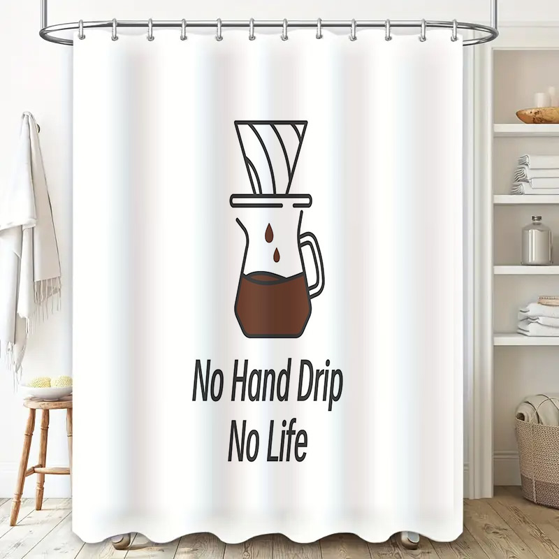 Coffee Lover Shower Curtain Fu - Home Bathroom Decor Ideas บทวิจารณ์และราคา