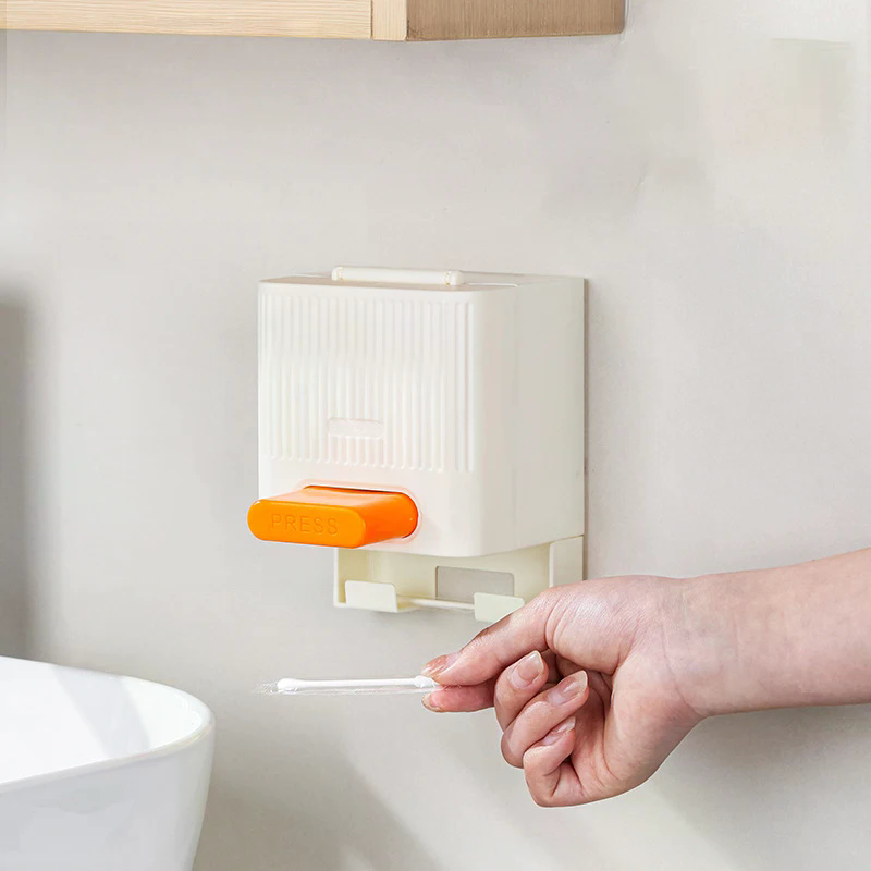 Press Cotton Swab Box Automati - Home One Bathroom บทวิจารณ์และราคา