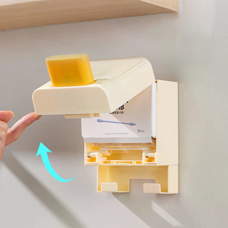 Press Cotton Swab Box Automati - Home One Bathroom บทวิจารณ์และราคา