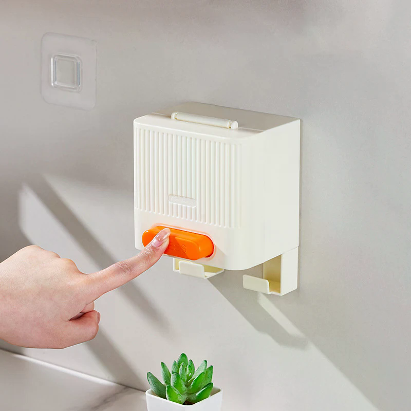 Press Cotton Swab Box Automati - Home One Bathroom บทวิจารณ์และราคา