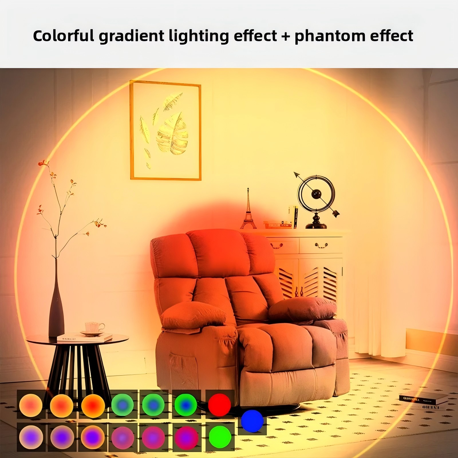 Smart RGB Gradient Night Light - Bathroom Home Improvement บทวิจารณ์และราคา
