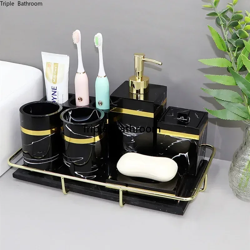 1pc Light Luxury Bathroom Toil - Zara Home Bathroom Set บทวิจารณ์และราคา