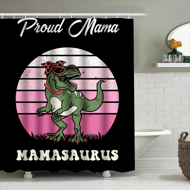 Stylish Mama Dinosaur Shower C - Home Bathroom Decor Ideas บทวิจารณ์และราคา
