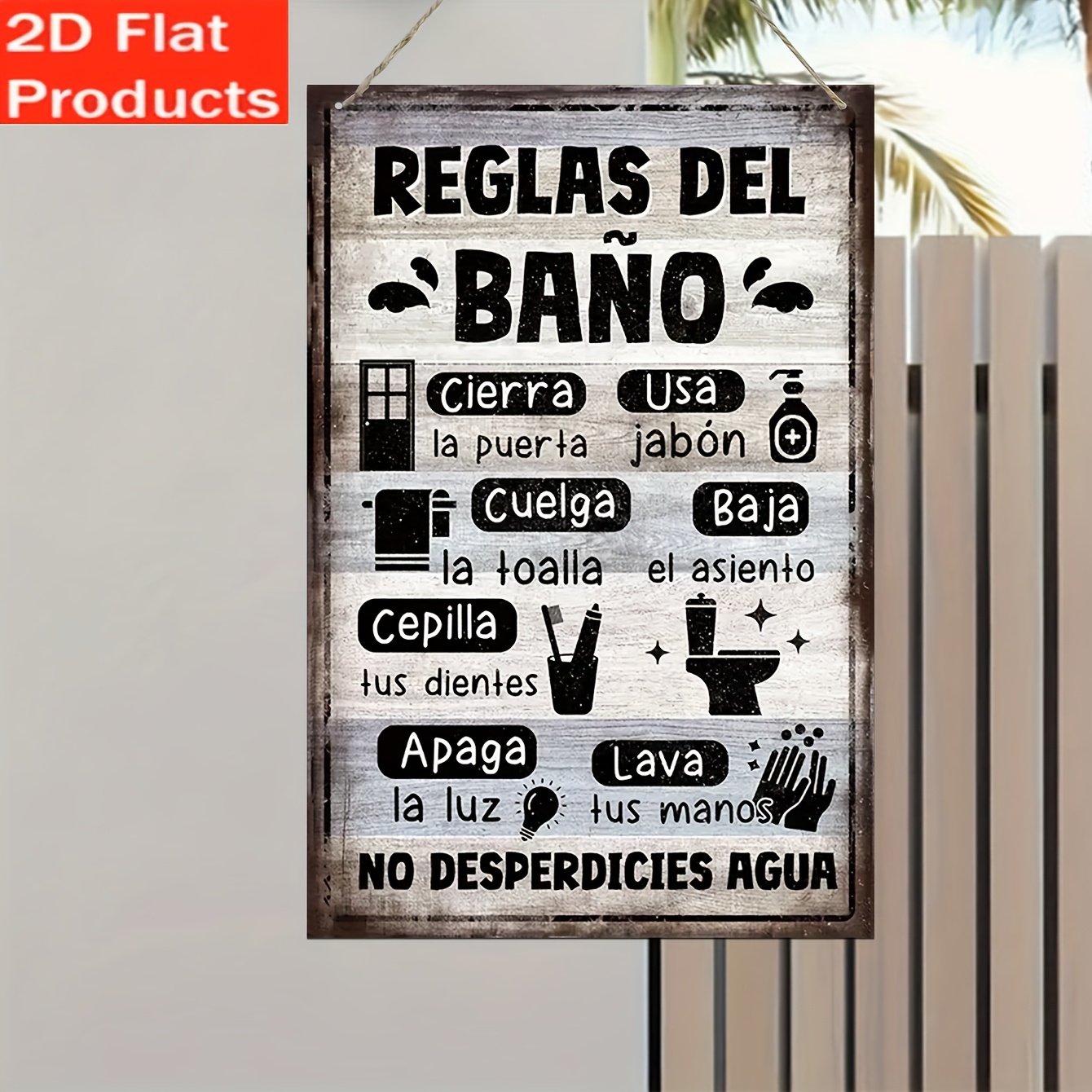 2D Flat Vintage Spanish Bath S - Home Bathroom Etiquette บทวิจารณ์และราคา