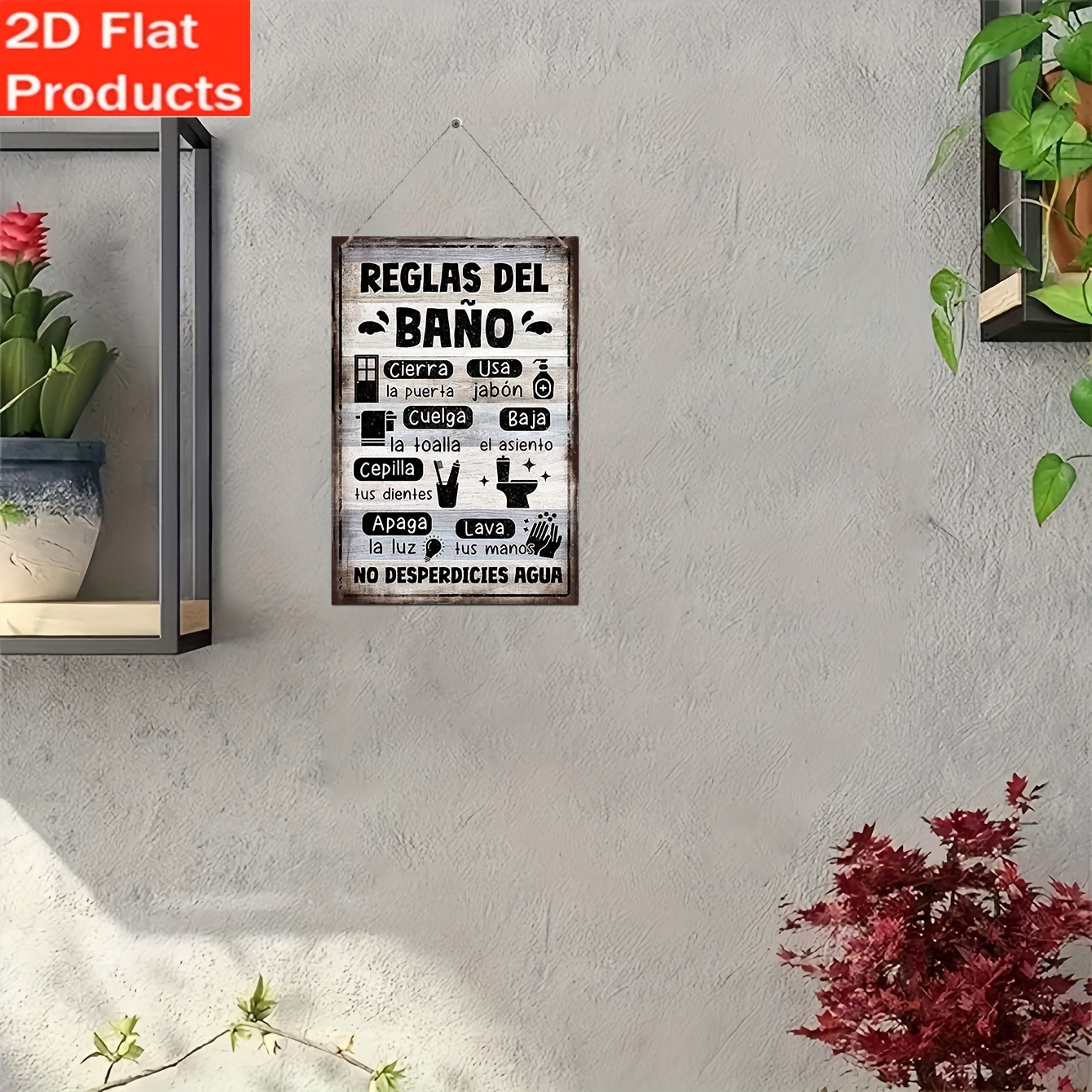 2D Flat Vintage Spanish Bath S - Home Bathroom Etiquette บทวิจารณ์และราคา