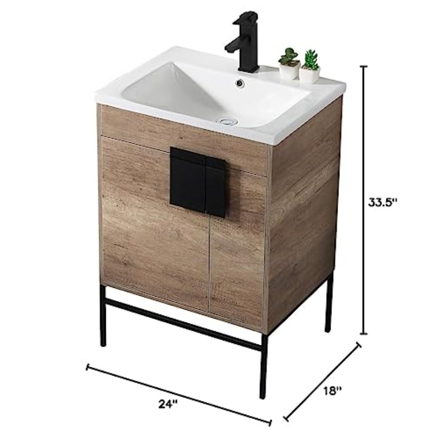 24 Inch Bathroom Vanity with S - Home Hardware Bathroom Vanity บทวิจารณ์และราคา