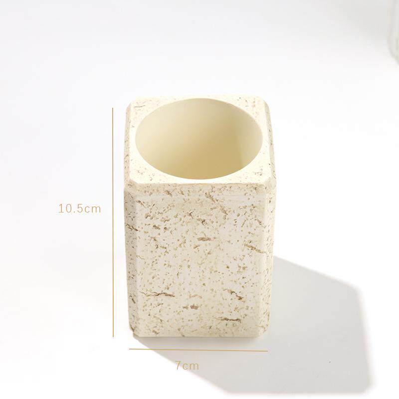 Sand and Gravel Resin Hand San - Zara Home Bathroom Set บทวิจารณ์และราคา