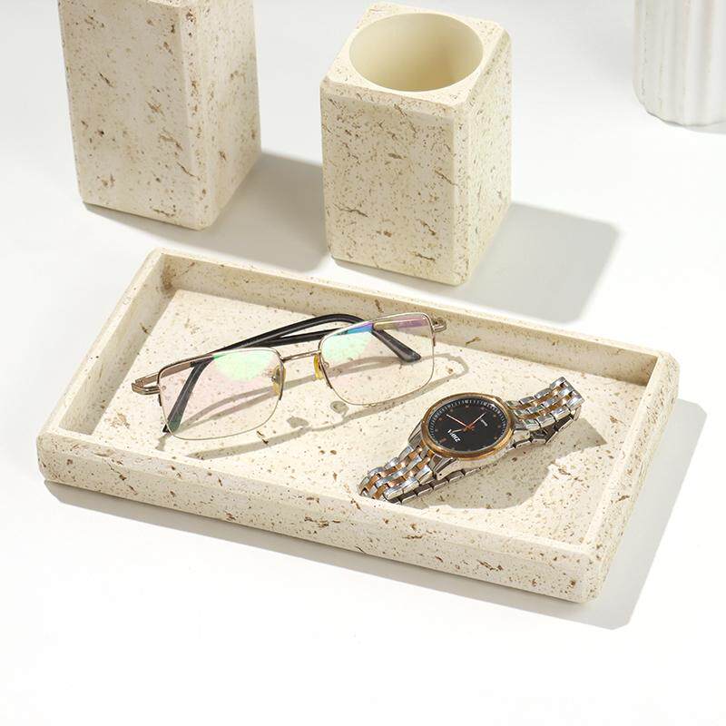 Sand and Gravel Resin Hand San - Zara Home Bathroom Set บทวิจารณ์และราคา