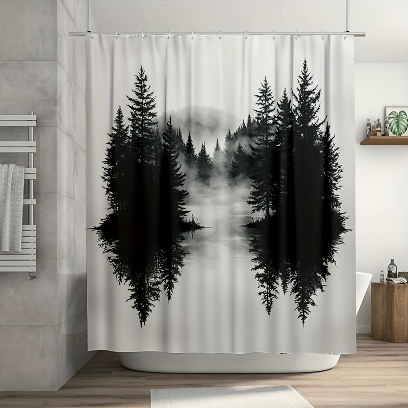 Misty Forest Woodland Shower C - Home Bathroom Decor Ideas บทวิจารณ์และราคา