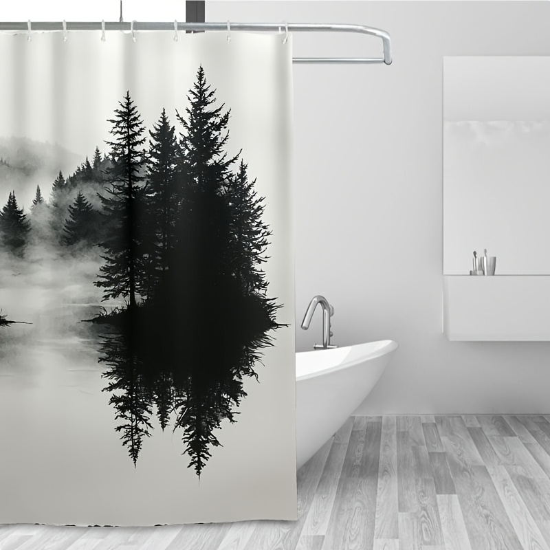 Misty Forest Woodland Shower C - Home Bathroom Decor Ideas บทวิจารณ์และราคา