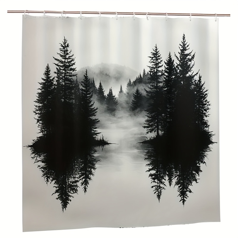 Misty Forest Woodland Shower C - Home Bathroom Decor Ideas บทวิจารณ์และราคา