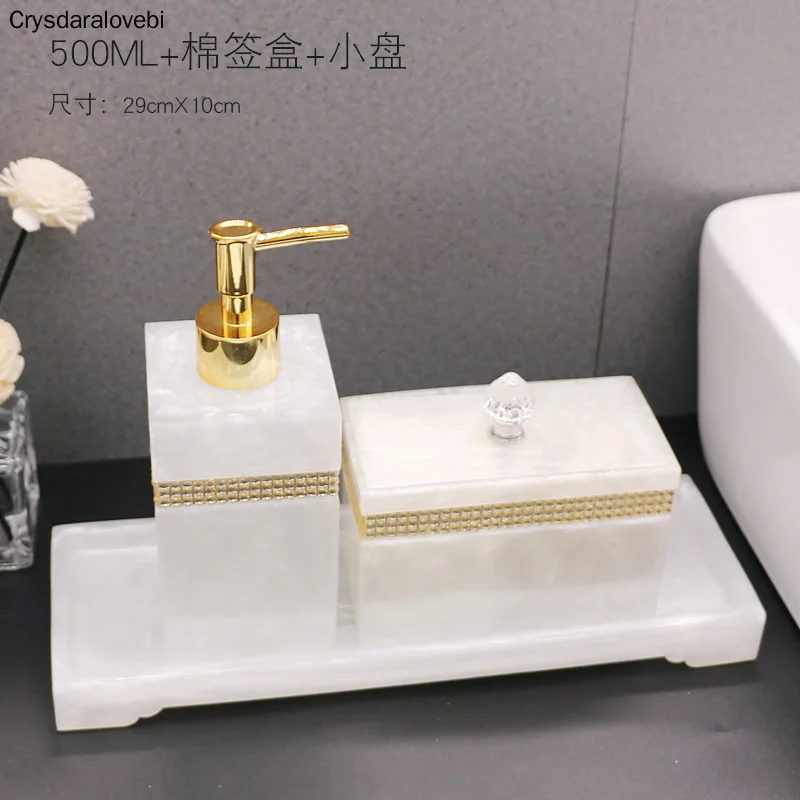 Nordic Resin Bathroom Accessor - Zara Home Bathroom Set บทวิจารณ์และราคา
