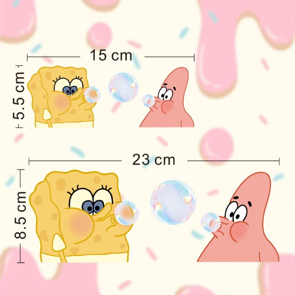 SpongeBob Bathroom Mirror Deca - Home Bathroom Equipment บทวิจารณ์และราคา