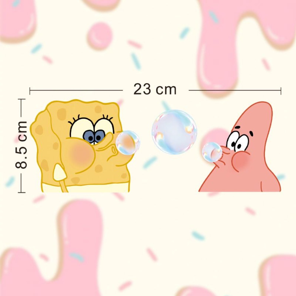 SpongeBob Bathroom Mirror Deca - Home Bathroom Equipment บทวิจารณ์และราคา
