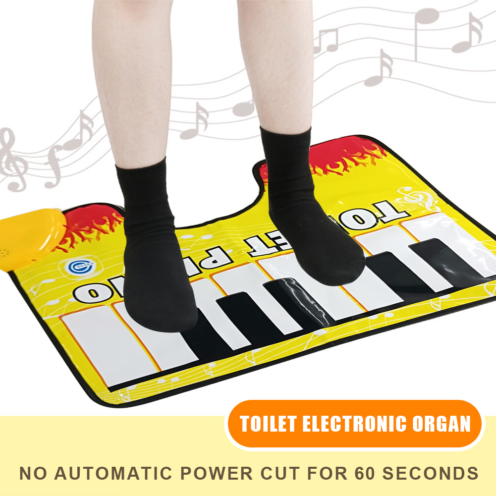 Potty Piano Singing Rug Bathro - Home Bathroom Mats บทวิจารณ์และราคา