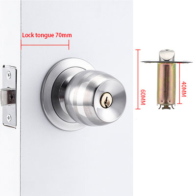 Stainless Steel Golden Round B - Home Bathroom Key บทวิจารณ์และราคา