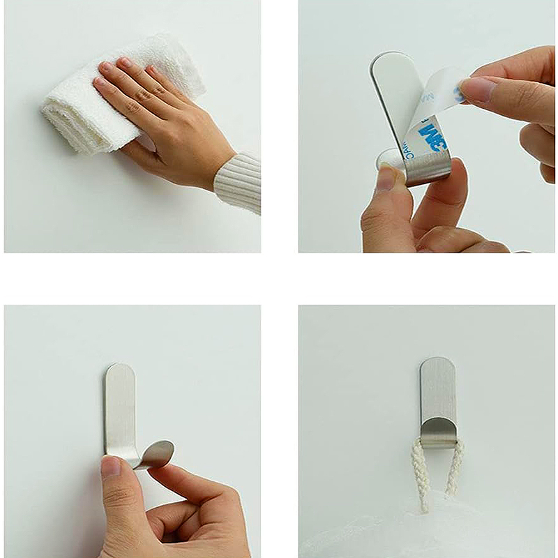 Self Adhesive Strong Wall Hook - Home Bathroom Key บทวิจารณ์และราคา
