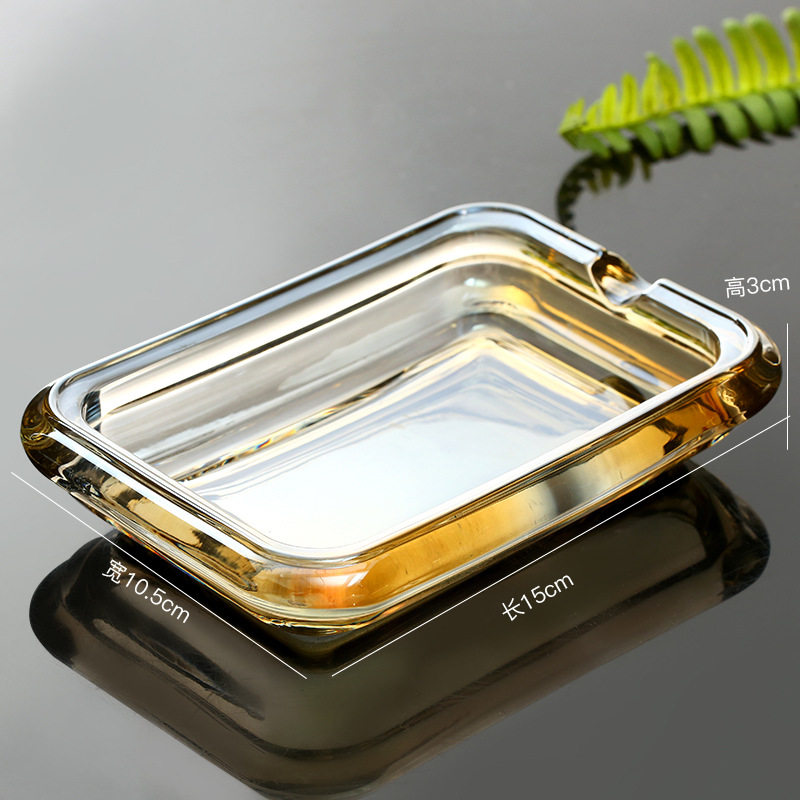 Glass Soap Holder Elegant Desi - Home Bathroom Decor Ideas บทวิจารณ์และราคา