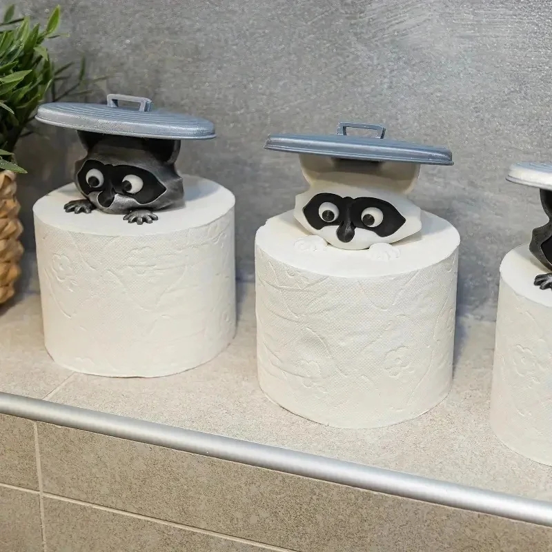 Black and White Cute Raccoon T - Home Bathroom Decor Ideas บทวิจารณ์และราคา